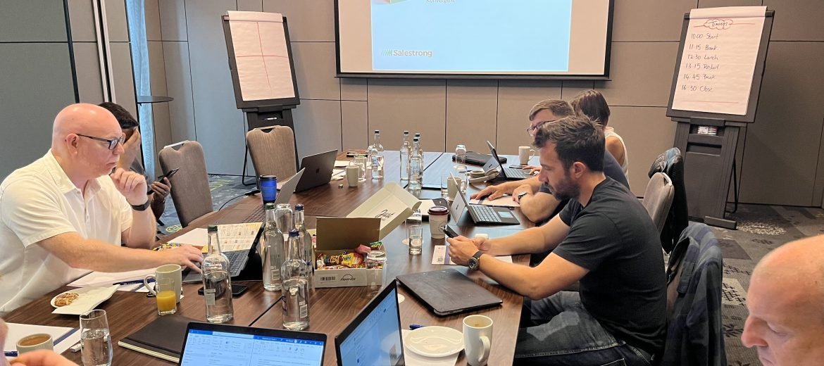 Sales group workshop for client