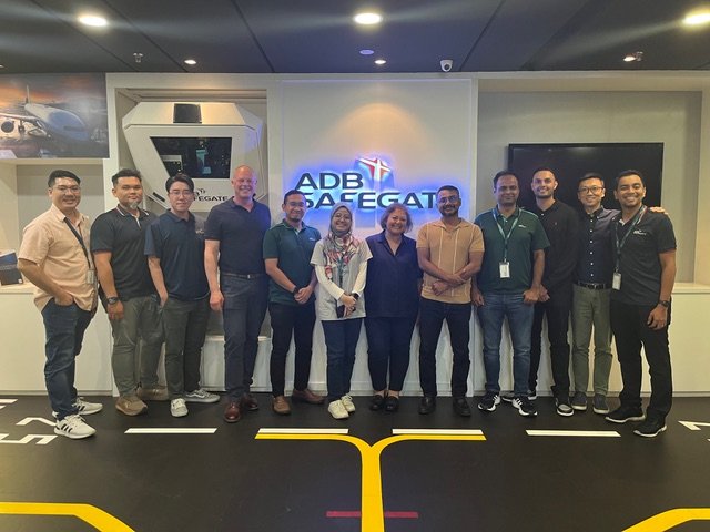 Delta Learning team facilitating ADB SAFEGATE sales training